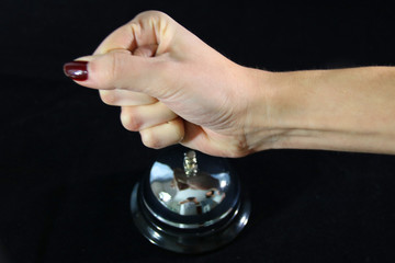 On the move, lady finger.