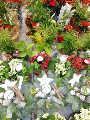 christmas decoration,Floral decorations for Christmas