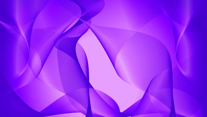 background with abstract waves of violet and blue color
