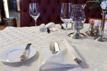 Table with cutlery