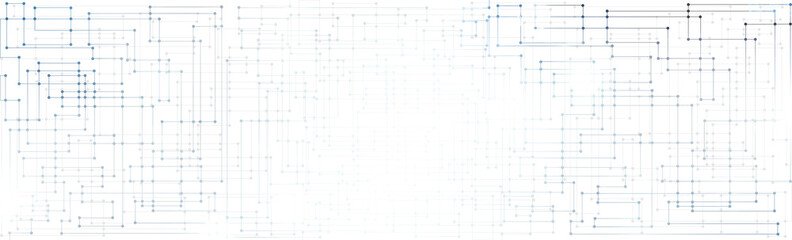 Line and dot pattern background. Technology concept.