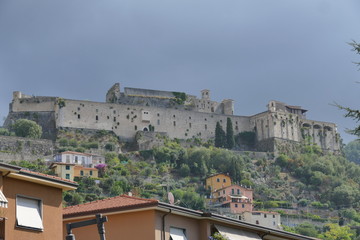 Fototapeta na wymiar Massa - Malaspina Cybo Castle