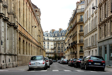 Fototapeta na wymiar street paris
