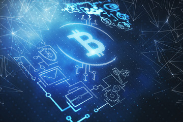 Cryptocurrency and finance background