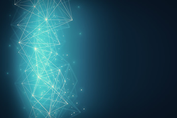 Creative polygonal background