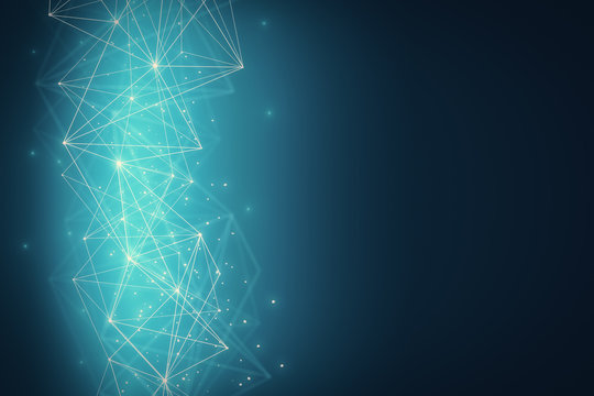 Creative polygonal background