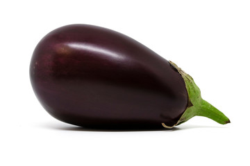 Eggplant. Isolated on white background