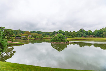 岡山後楽園の風景