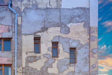 Old building without repair