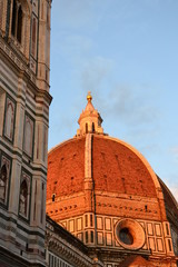 Fototapeta premium Buildings and streets of Florence