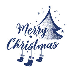 social media christmas concept