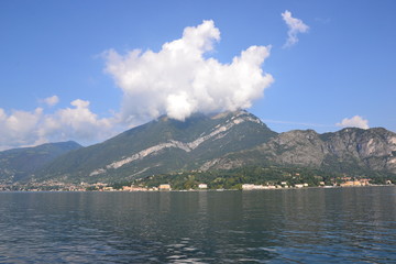 On the shores of lake Como