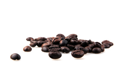 Coffee Beans Isolated On White Background