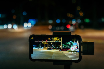 Taking pictures at night
