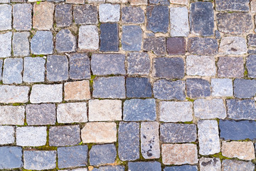 granite stone blocks, texture