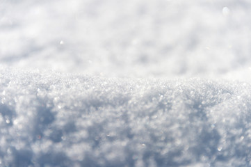 white background, snow texture