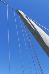 Fototapeta premium Abstract images of a bridge in Dallas Texas