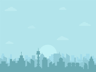 Fototapeta premium City Background
