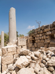 Sebastia, ancient Israel, ruins and excavations