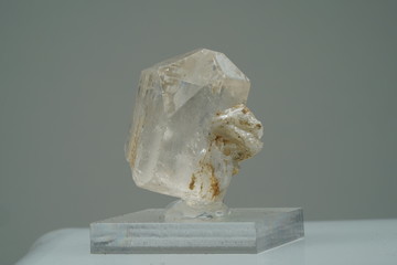 Topas, Weiss, Kristall, Natürliche Endung, Pakistan, Mineral, Edelstein