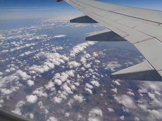 Fototapeta na wymiar Volando en Colombia