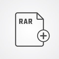 Add file vector icon sign symbol