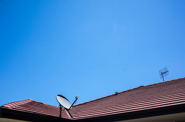 roof and blue sky