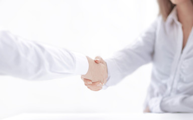 background image of handshake of business partners.close up