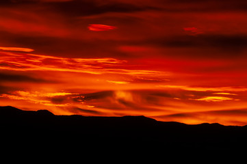 Sunrise at White Sands