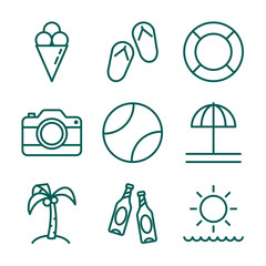Travel Icon Set