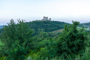 Fototapeta na wymiar Csesznek castle