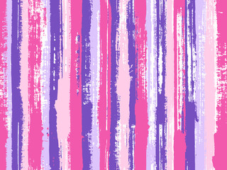 Uneven ink hatch vertical lines textile pattern.