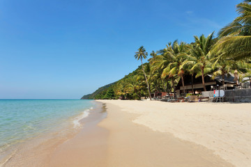 Fototapeta na wymiar Exotic tropical beach