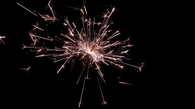 speed up sparkler burning from top to bottom