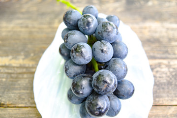 皿の上のナガノパープル