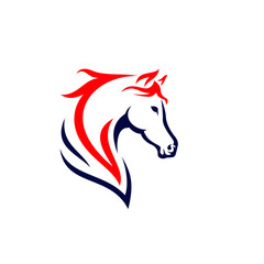horse logo template
