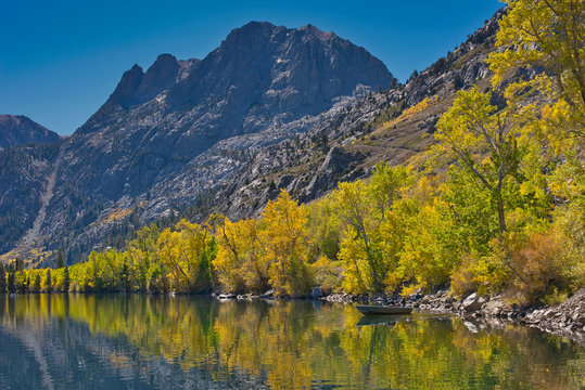 June lake, Fall color in Eastern Sierra