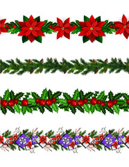 Naklejka premium Christmas elements for your designs