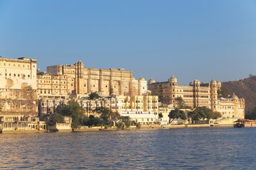 Fototapeta premium Udaipur City Palace in Rajasthan state of India