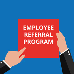text Employee Referral Program.