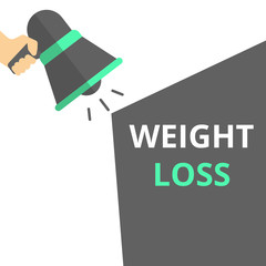 Word writing text Weight Loss.