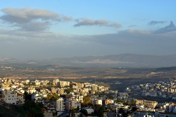 Panorama of Nazareth;city - Nazareth, country - Israel, date - 12/11/2018