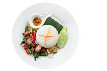 Stir fried crispy pork