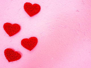 Obraz premium 14 Valentine’s Day pink hearts