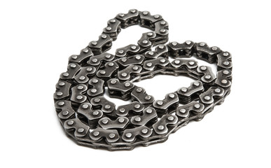 bicycle chain isolated
