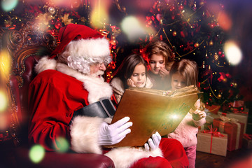 reading with santa
