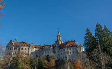 Fototapeta premium schloss gomaringen deutschland