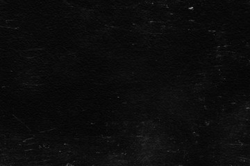 Old black stucco wall with white scratches and scuffs texture. textured grunge black board with...
