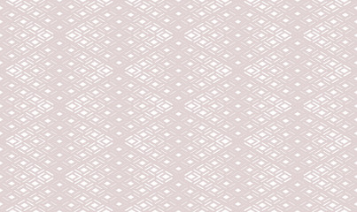 Abstract geometric pattern. Seamless vector background. White and pink halftone. Graphic modern pattern. Simple lattice graphic design