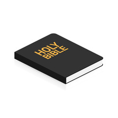 Concept Holy bible book for web page, banner, social media. Vector illustration